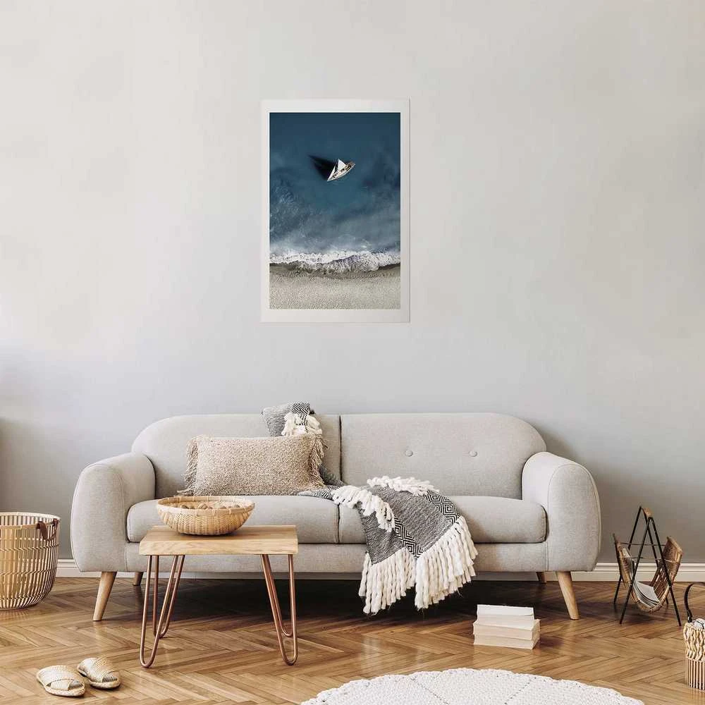 Artgeist Plakatas - Yacht on the Sea