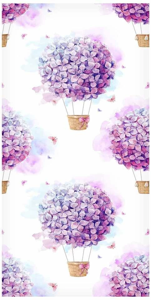 Artgeist Tapetas - Balloons of Flowers