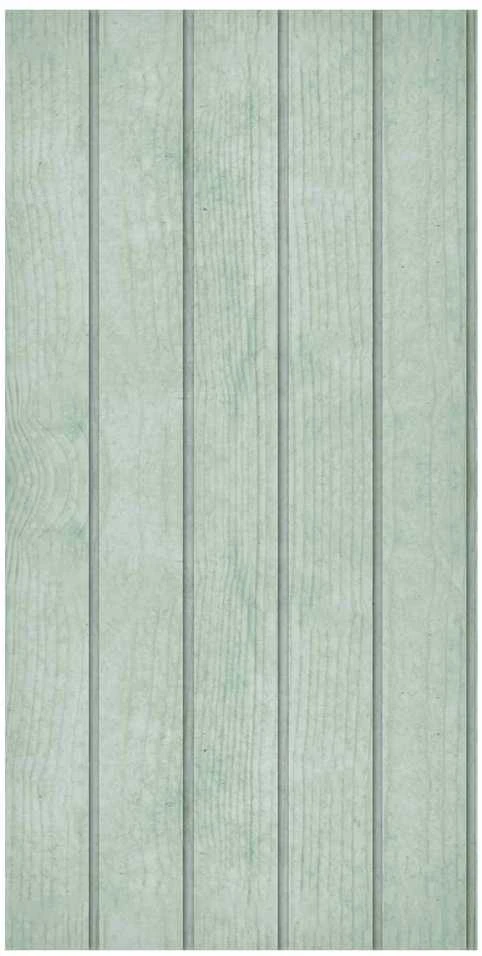 Artgeist Tapetas - Delicate Wood - Vertical stripes in a pastel žalias shade.