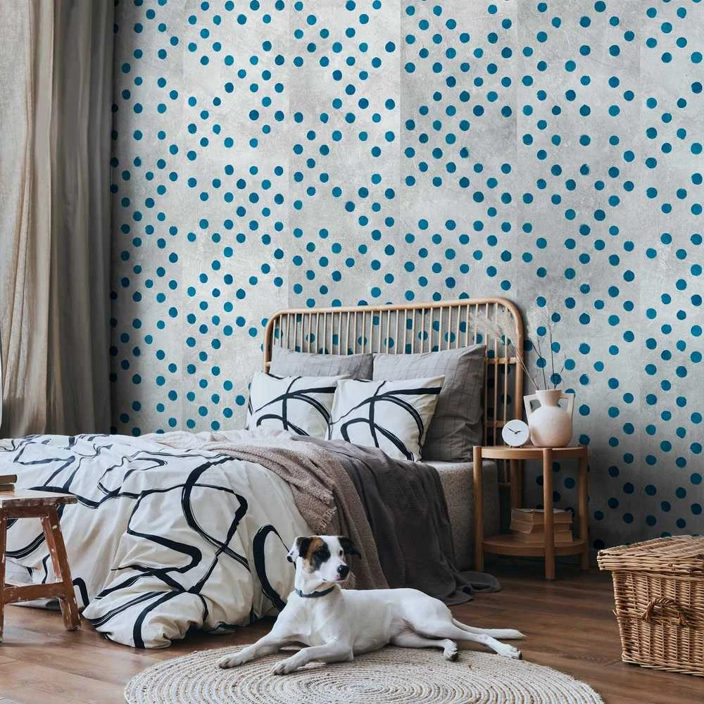 Artgeist Tapetas - Dots on Concrete