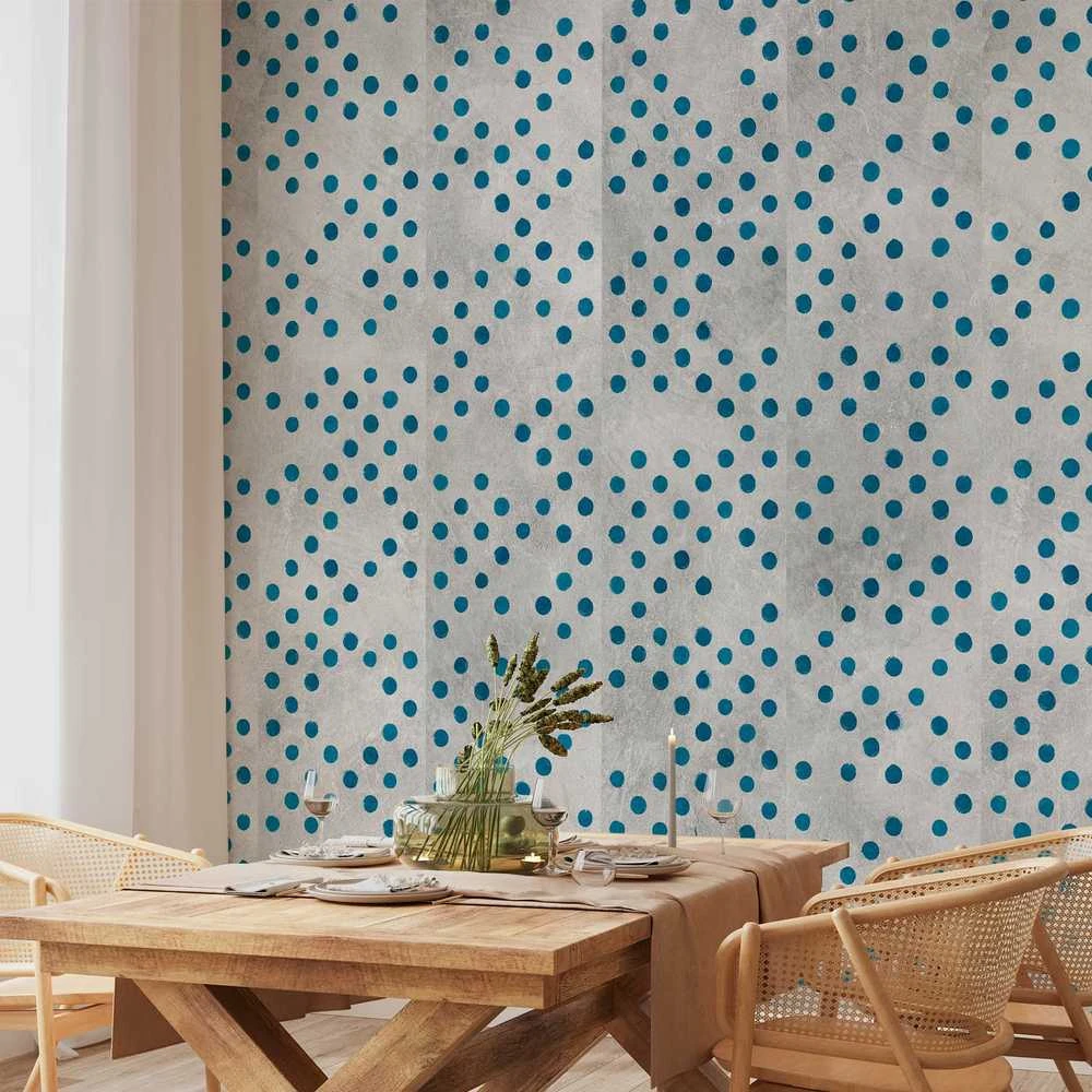 Artgeist Tapetas - Dots on Concrete