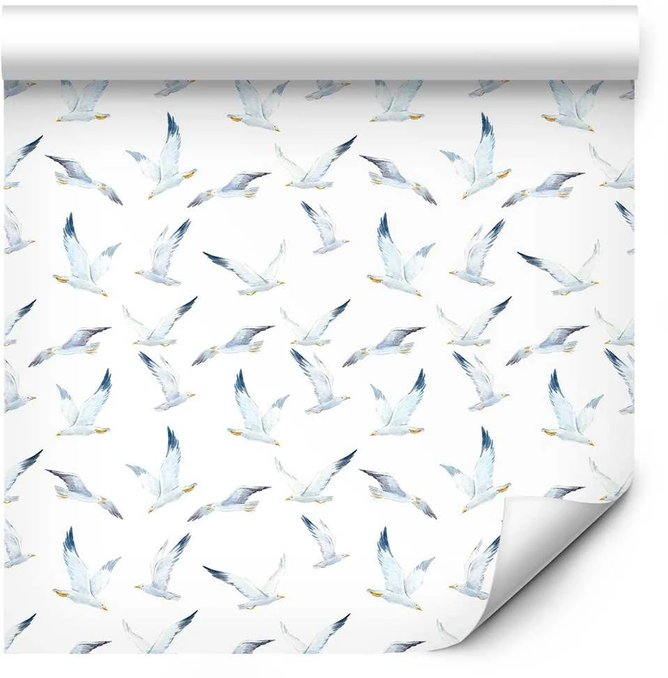 Artgeist Tapetas - Flying Seagulls