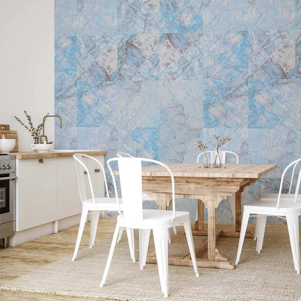 Artgeist Tapetas - Mėlyna Marble
