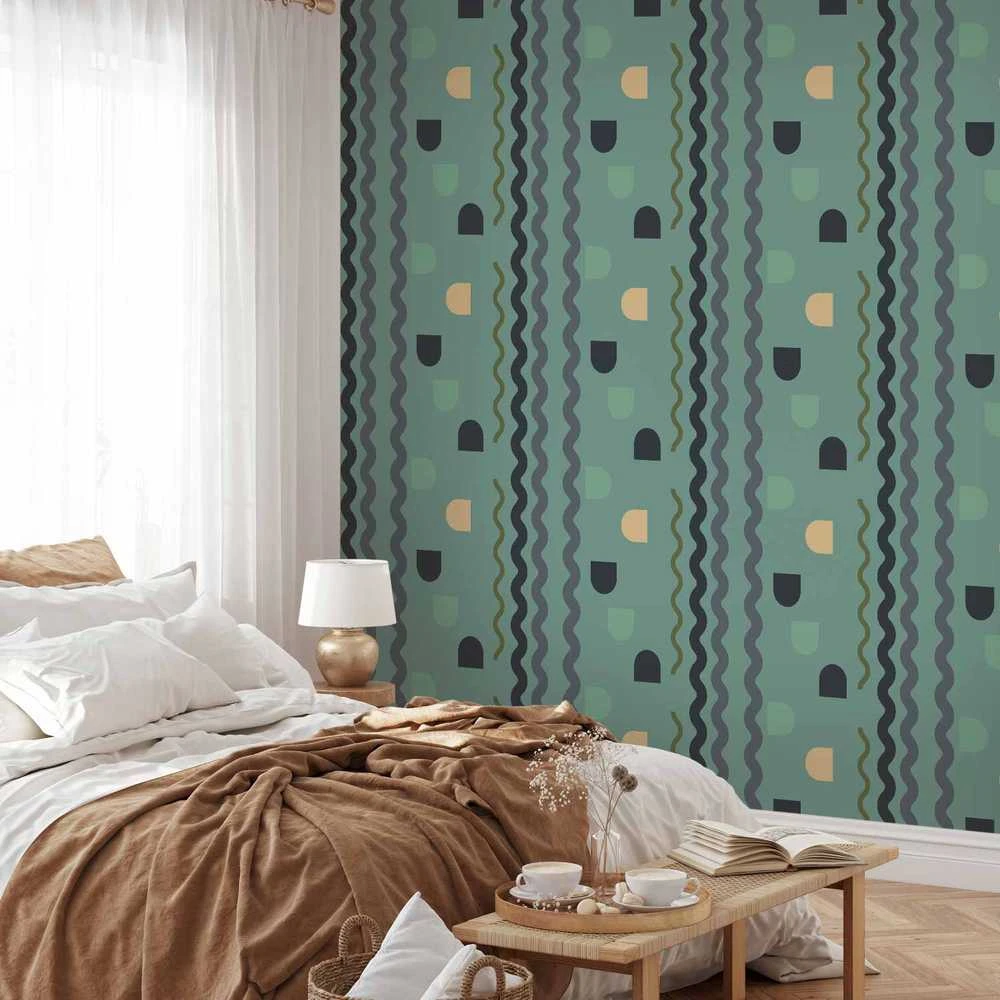Artgeist Tapetas - Mint Wave