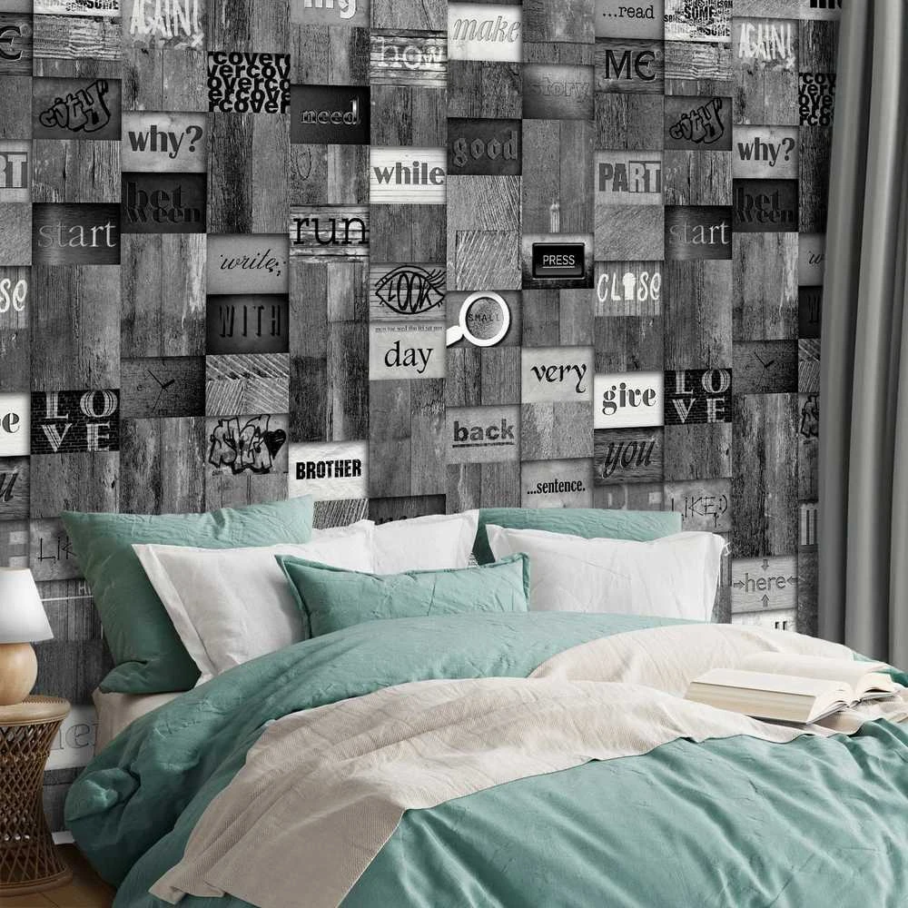 Artgeist Tapetas - Mosaic of Words