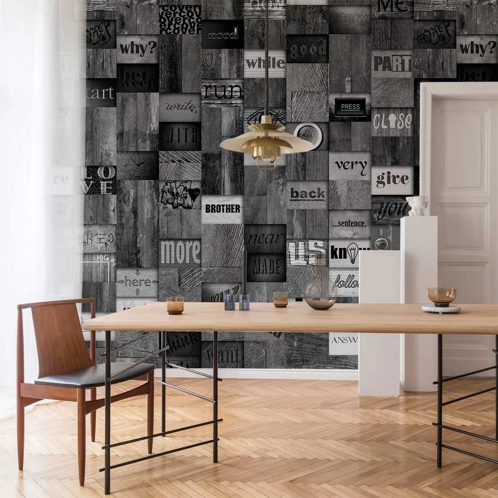 Artgeist Tapetas - Mosaic of Words