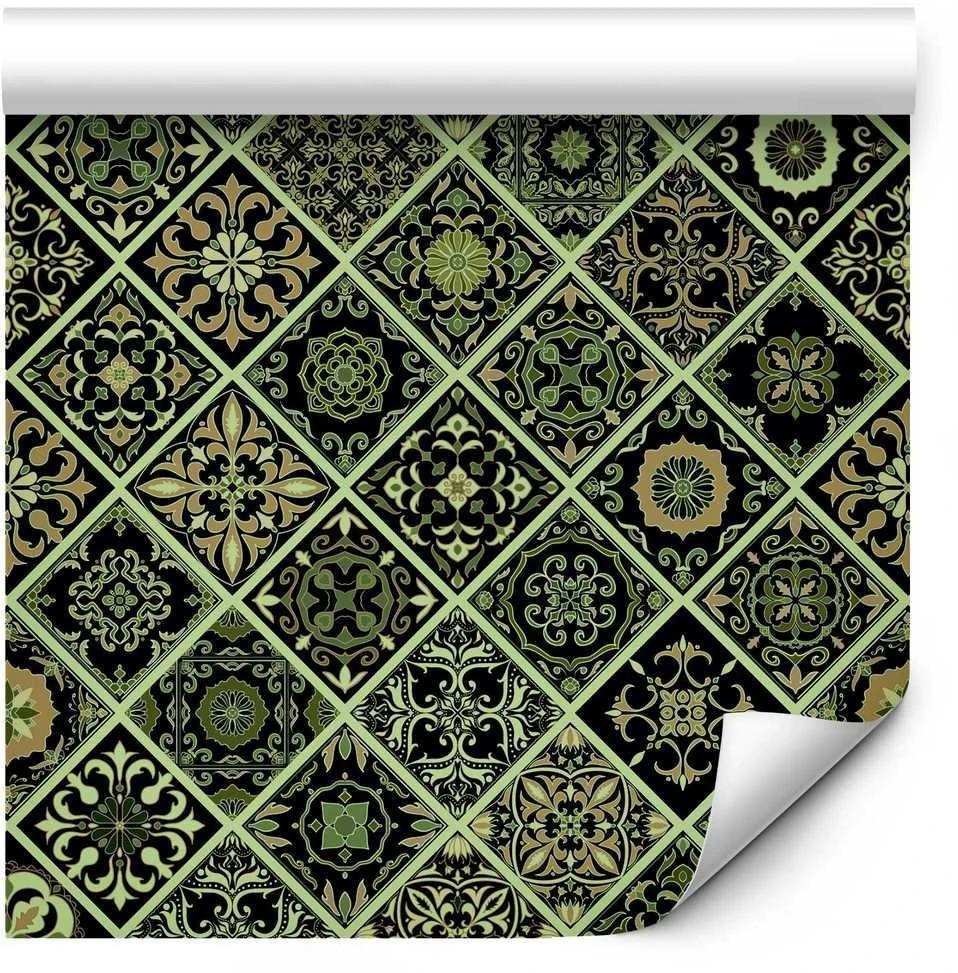 Artgeist Tapetas - Olive Mosaic