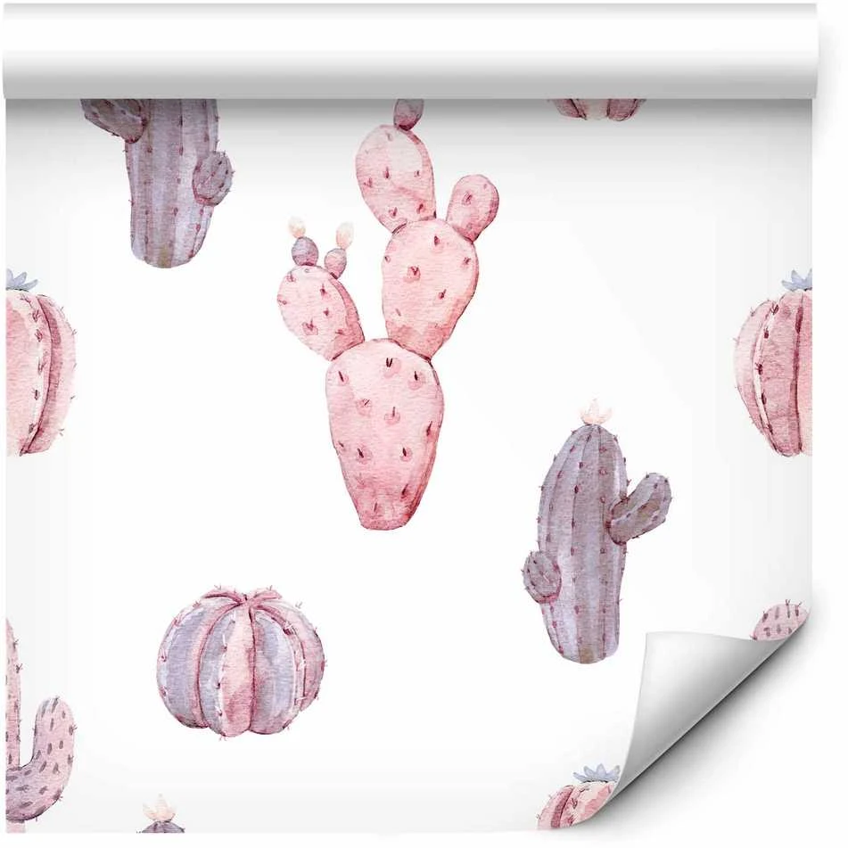 Artgeist Tapetas - Rožinė Cacti