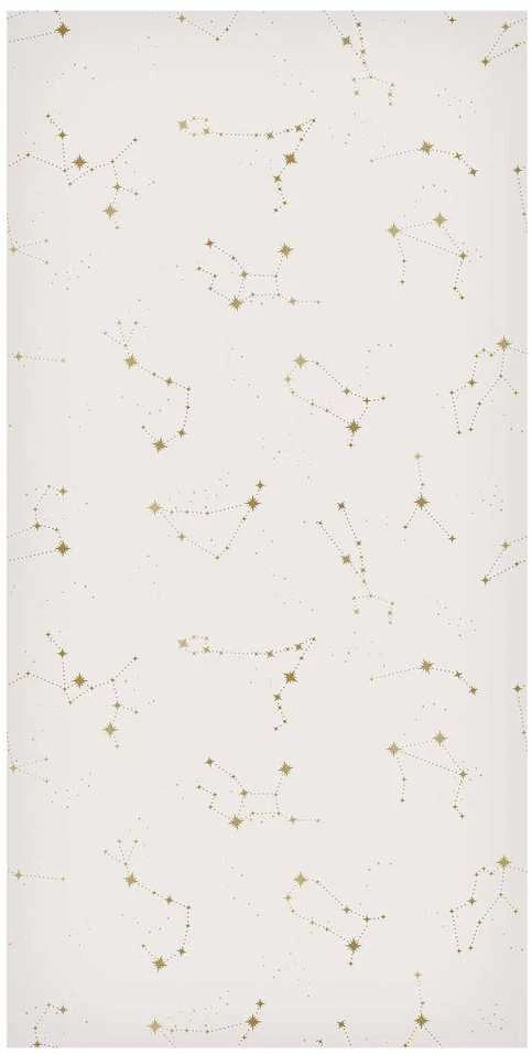 Artgeist Tapetas - Star Map - Delicate Constellations in Warm Shades.