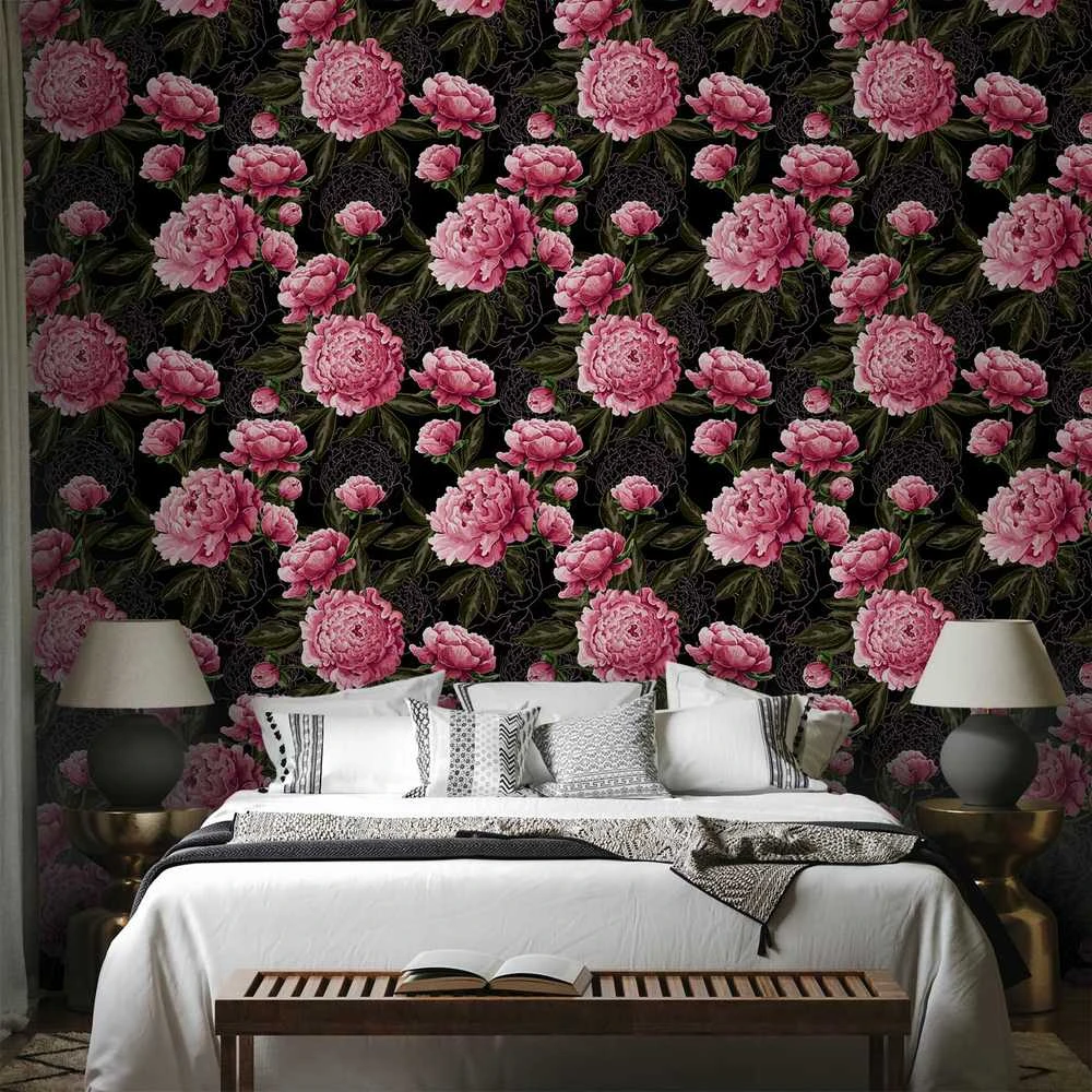 Artgeist Tapetas - Sumptuous Flowers