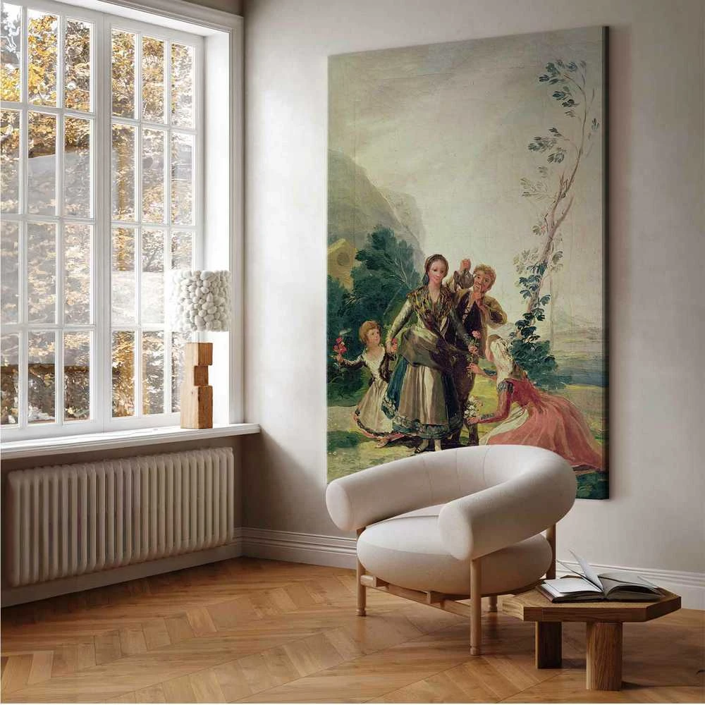 Artgeist XXL paveikslas - Francisco Goya – The Flower Girls (Spring)