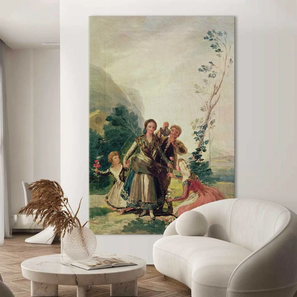 Artgeist XXL paveikslas - Francisco Goya – The Flower Girls (Spring)