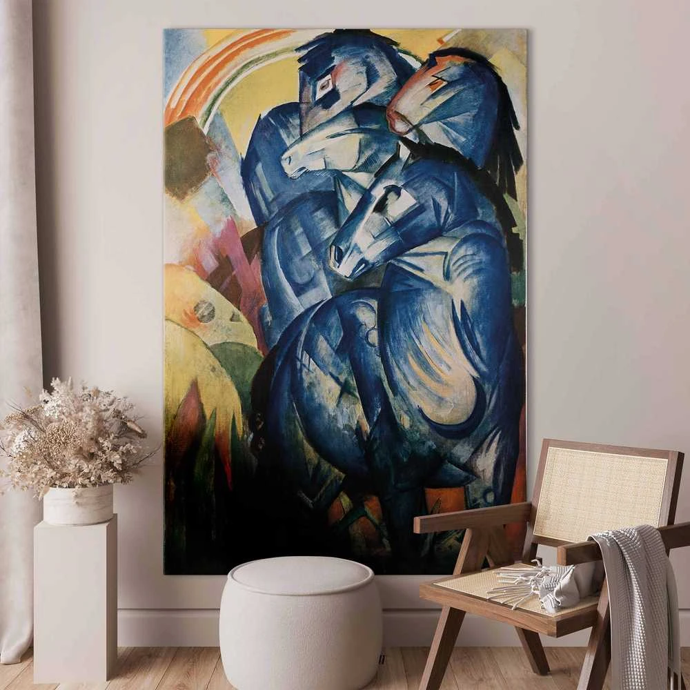 Artgeist XXL paveikslas - Franz Marc – The Tower of Mėlyna Horses