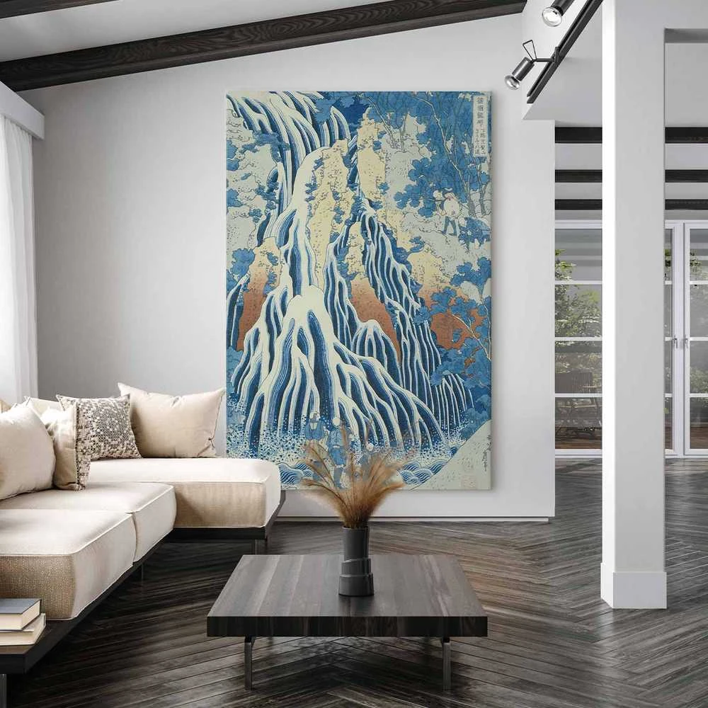 Artgeist XXL paveikslas - Hokusai Katsushika – Kirifuri Waterfall at Kurokami, Shimotsuke