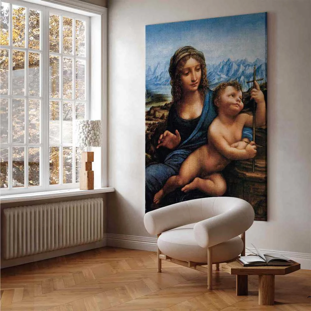 Artgeist XXL paveikslas - Leonardo da Vinci – Madonna of the Yarnwinder