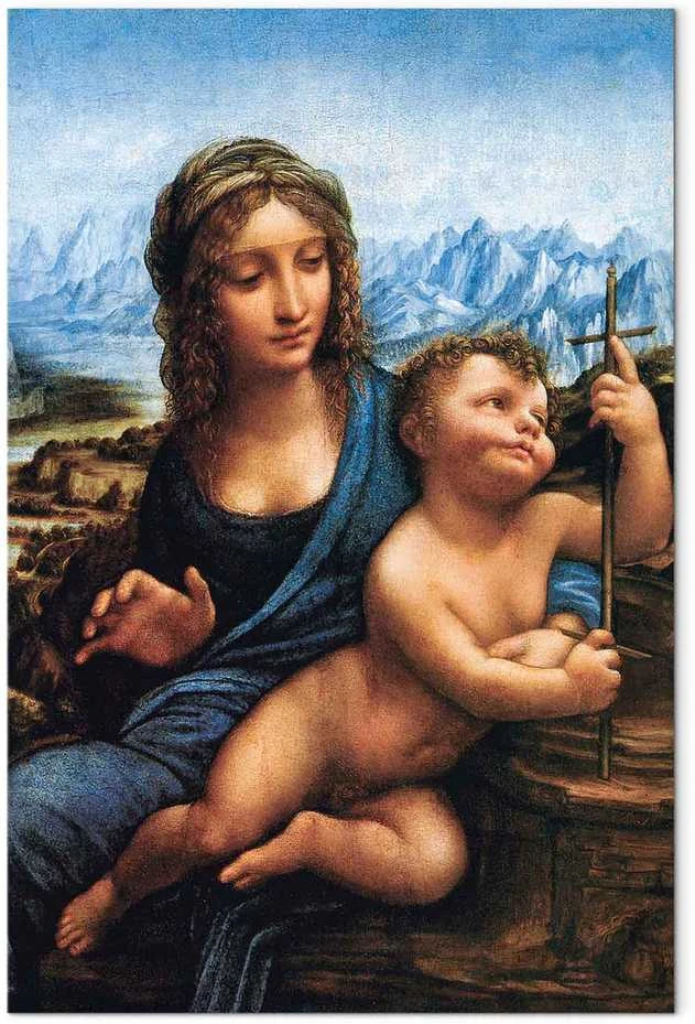 Artgeist XXL paveikslas - Leonardo da Vinci – Madonna of the Yarnwinder