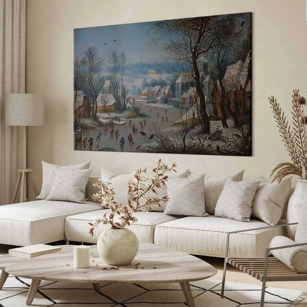 Artgeist XXL paveikslas - Pieter Brueghel the Younger – Winter Games