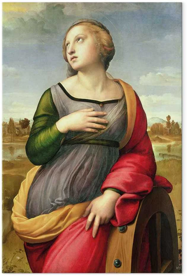 Artgeist XXL paveikslas - Raphael – Saint Catherine of Alexandria