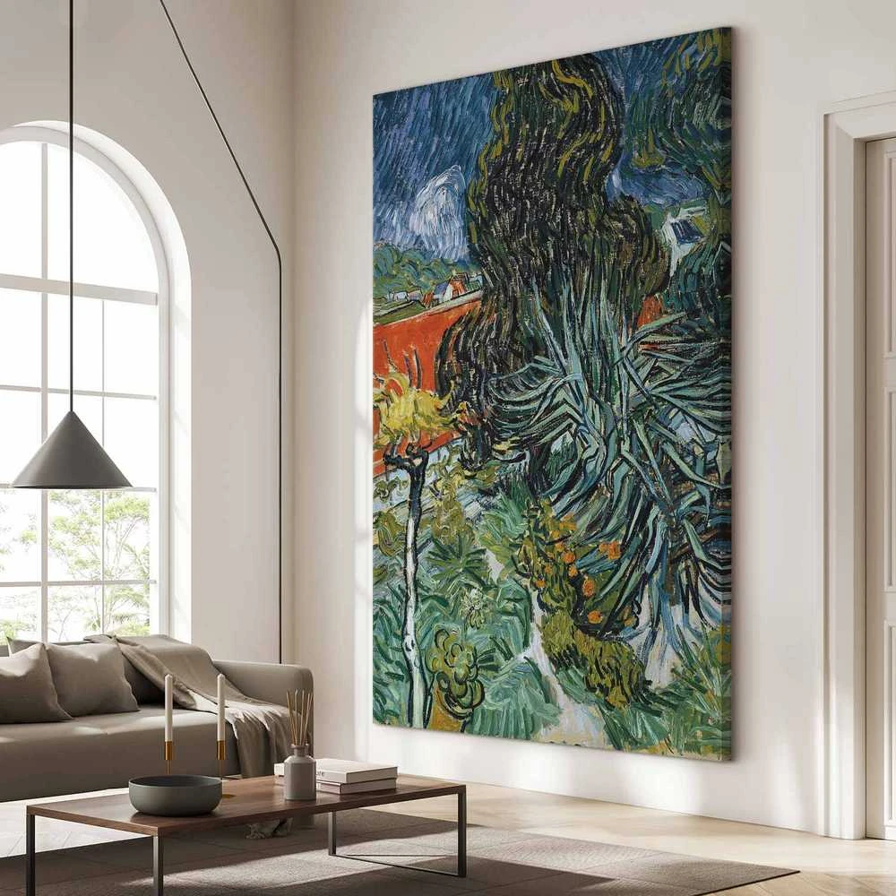 Artgeist XXL paveikslas - Vincent Van Gogh – The Garden of Dr. Gachet in Auvers