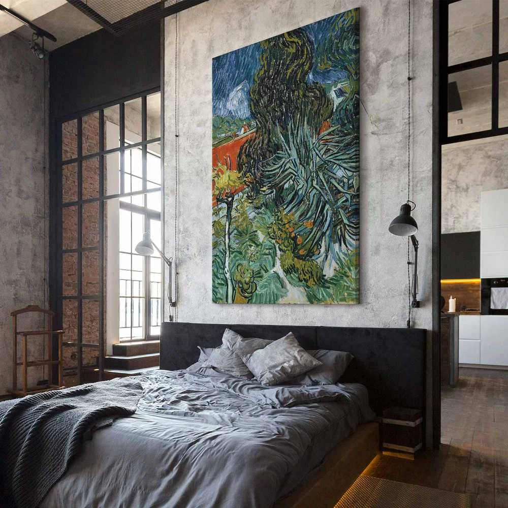 Artgeist XXL paveikslas - Vincent Van Gogh – The Garden of Dr. Gachet in Auvers