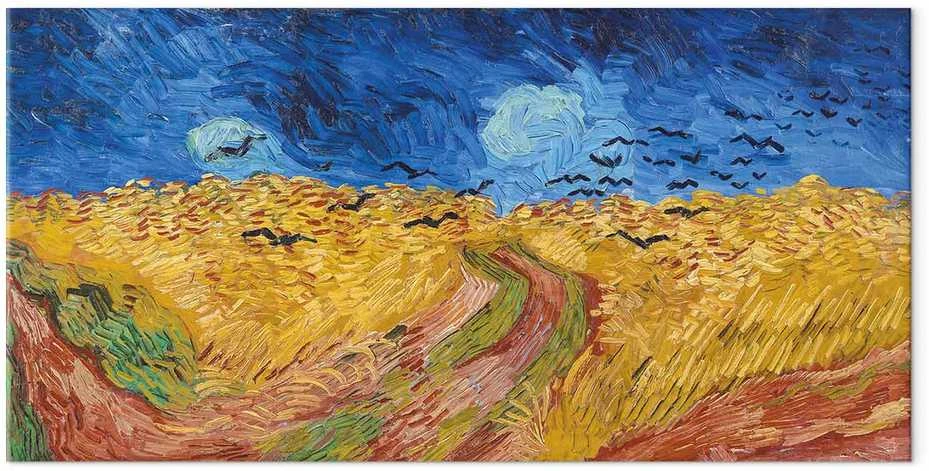 Artgeist XXL paveikslas - Vincent van Gogh – Wheatfield with Crows