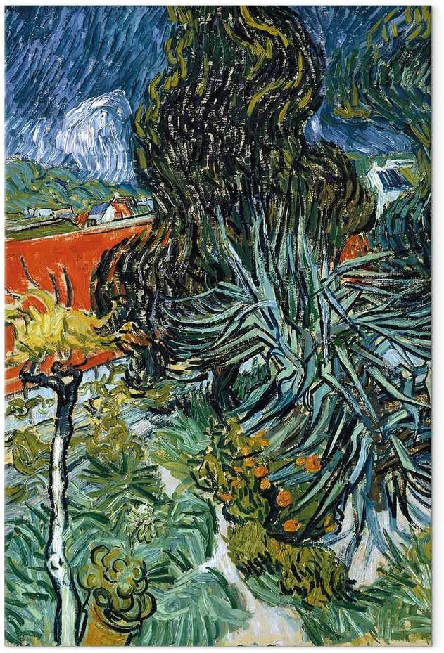 Artgeist XXL paveikslas - Vincent Van Gogh – The Garden of Dr. Gachet in Auvers