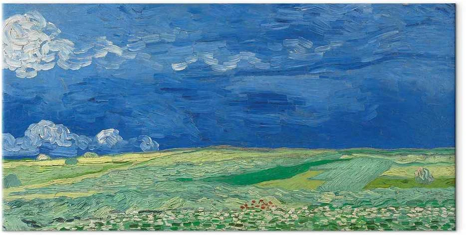 Artgeist XXL paveikslas - Vincent van Gogh – Wheat Field under Thunderclouds