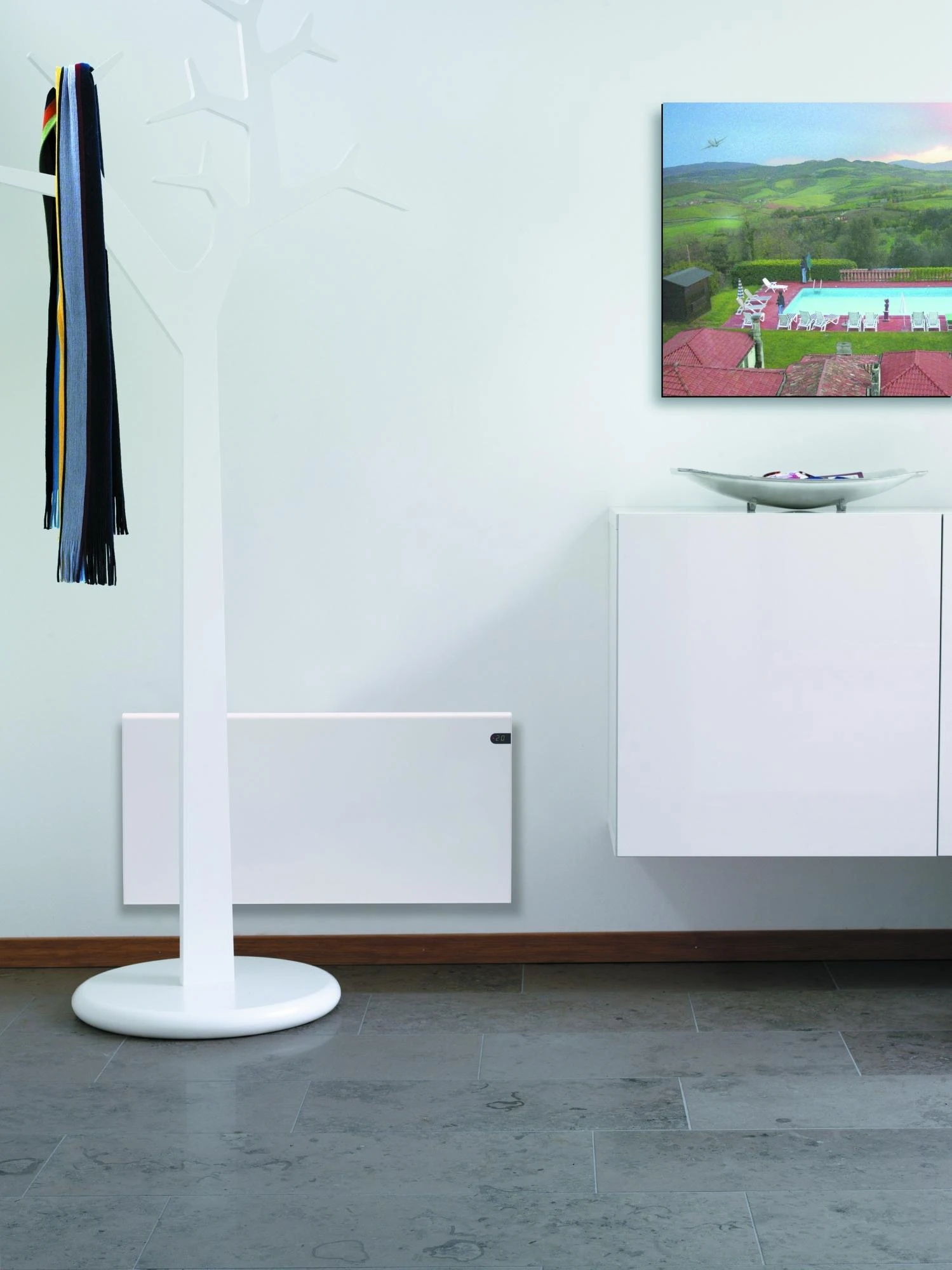 Adax Elektrinis radiatorius NEO NP12 KDT, Baltas