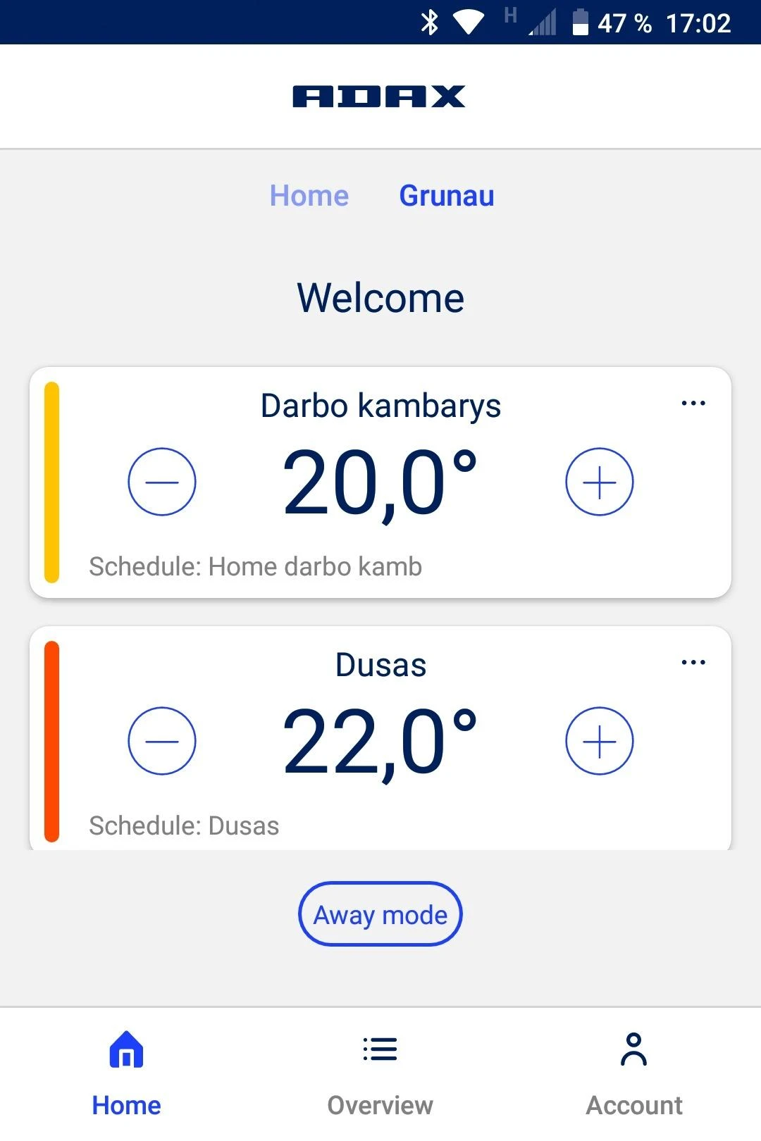 Adax Elektrinis radiatorius NEO L WiFi 12 KWT baltas, 1200 W, 1548mm