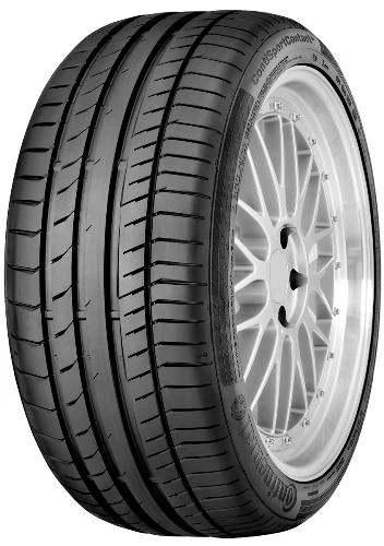 „Continental Padangos SportContact 5 106W XL“ * „RunFlat“ (triukšmo lygis 72 dB)