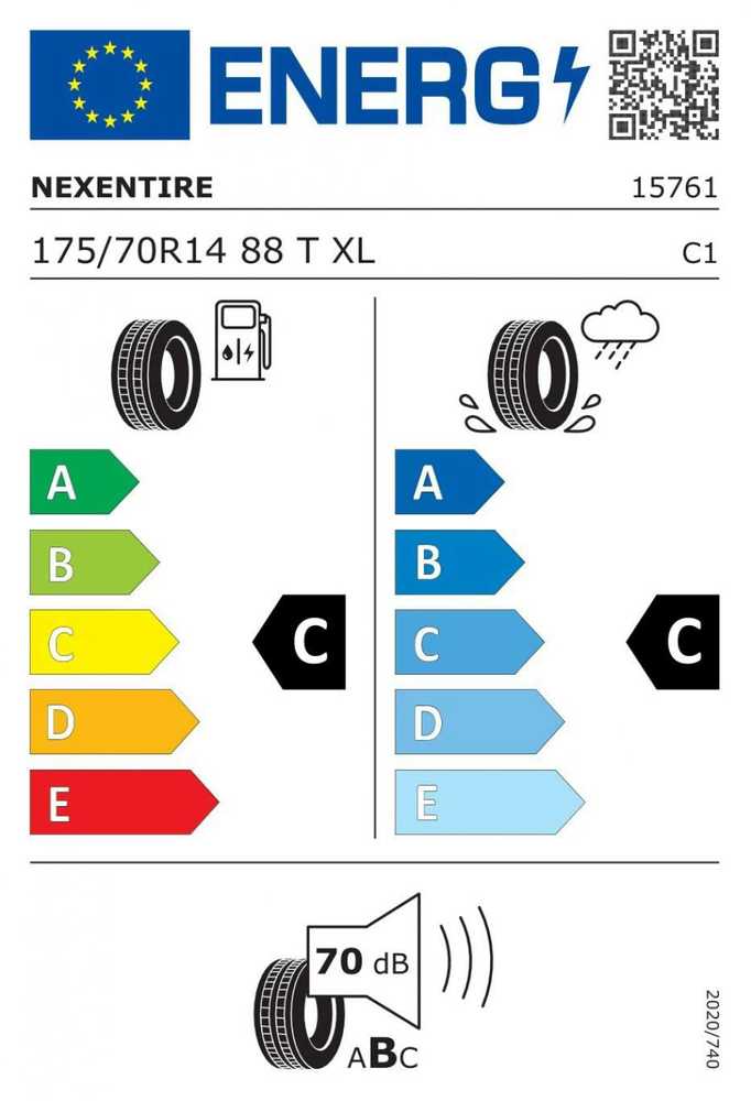 Nexen 175/70R14 88T XL N'Mėlynas HD PLUS