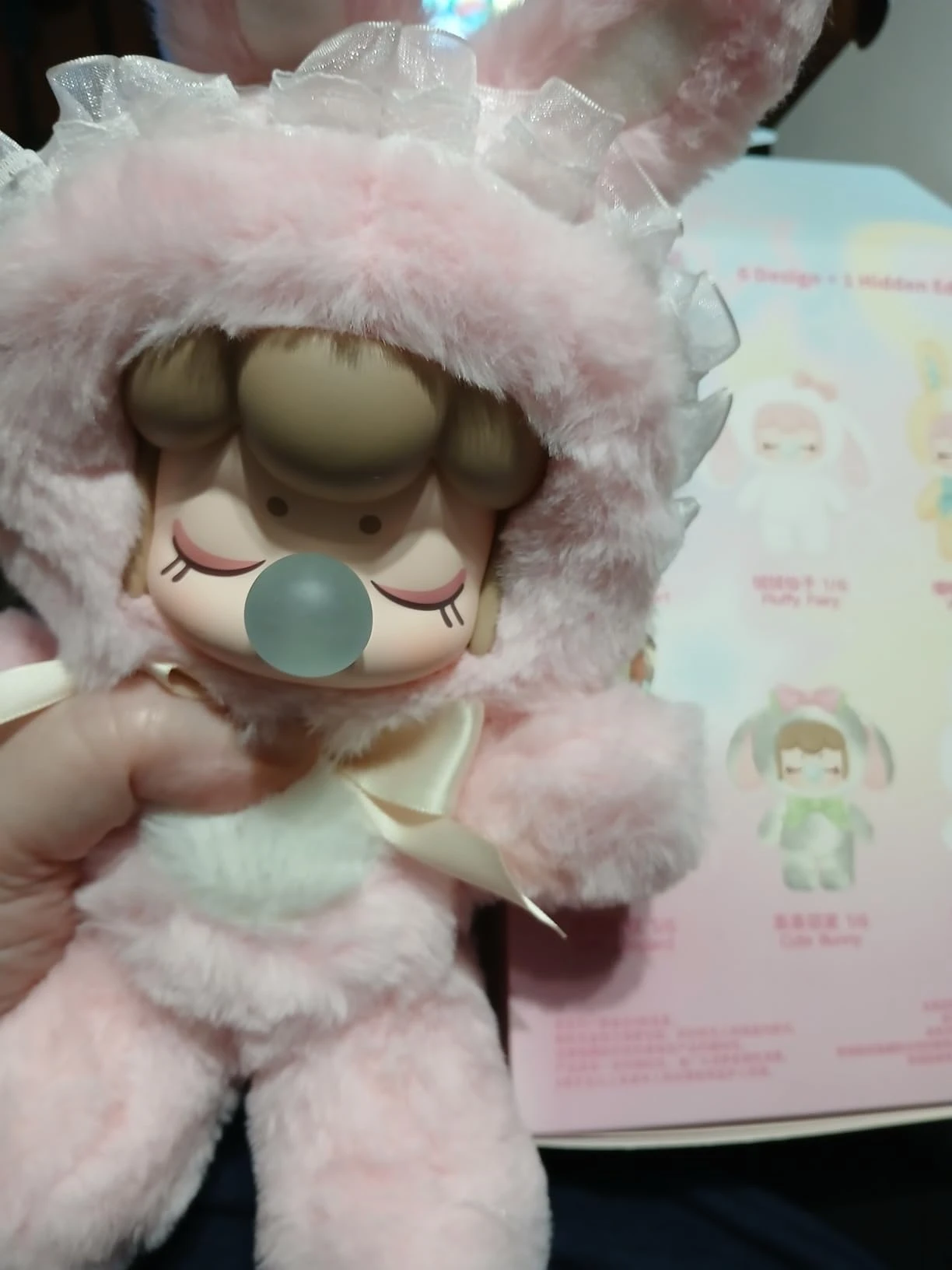 Kiddisvit Europe ROBOTIME NANCI Blind Box Pliušinis Triušiukas, 1 vnt. aprašymas - Prekės nuotrauka