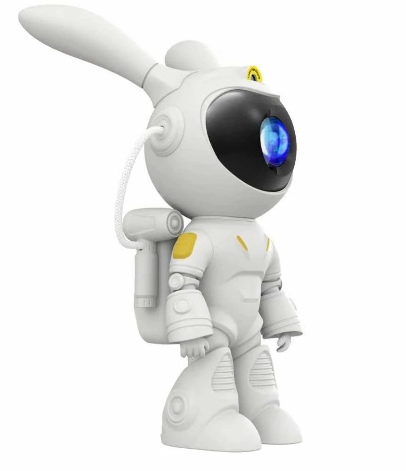 Galaktikų ir žvaigždžių projektorius Space Rabbit su Bluetooth garsiakalbiu