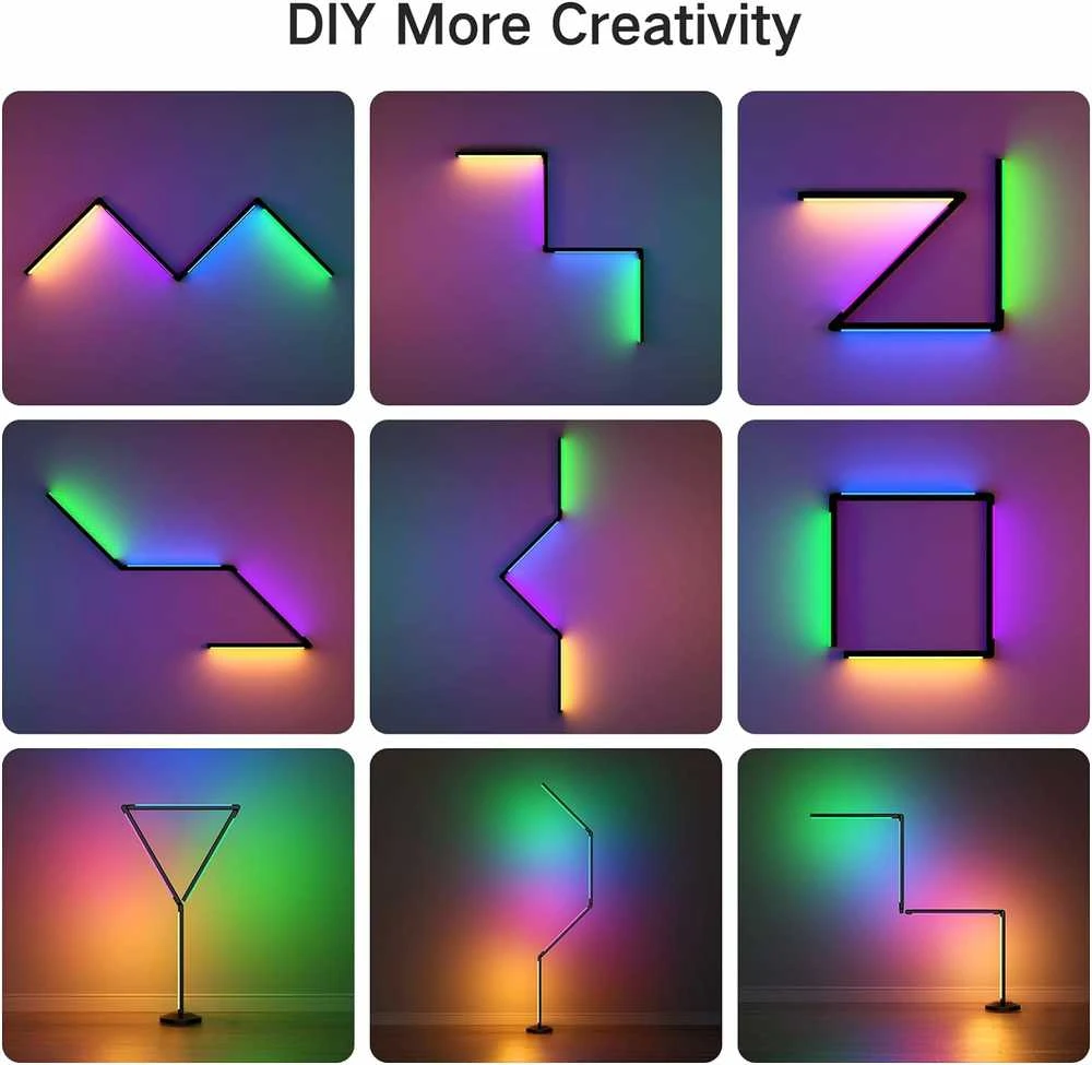 Išmanusis RGB LED toršeras