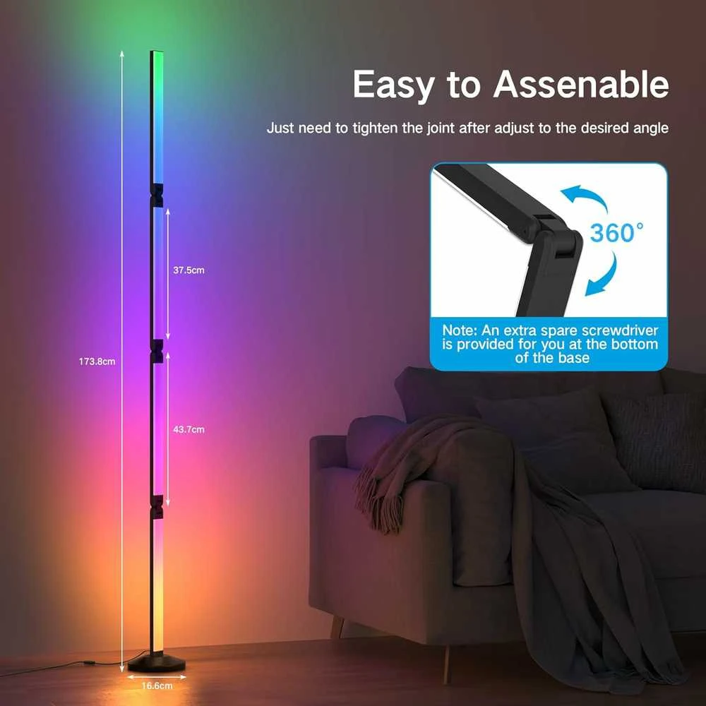 Išmanusis RGB LED toršeras