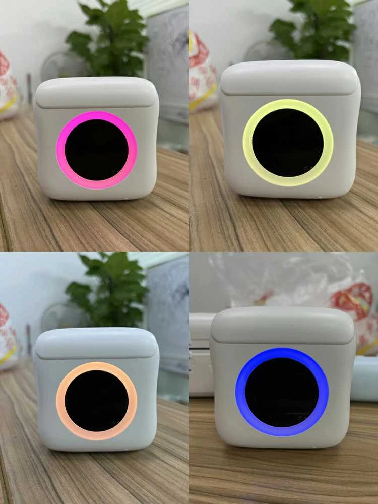Nešiojamas terminis mini spausdintuvas (baltas)