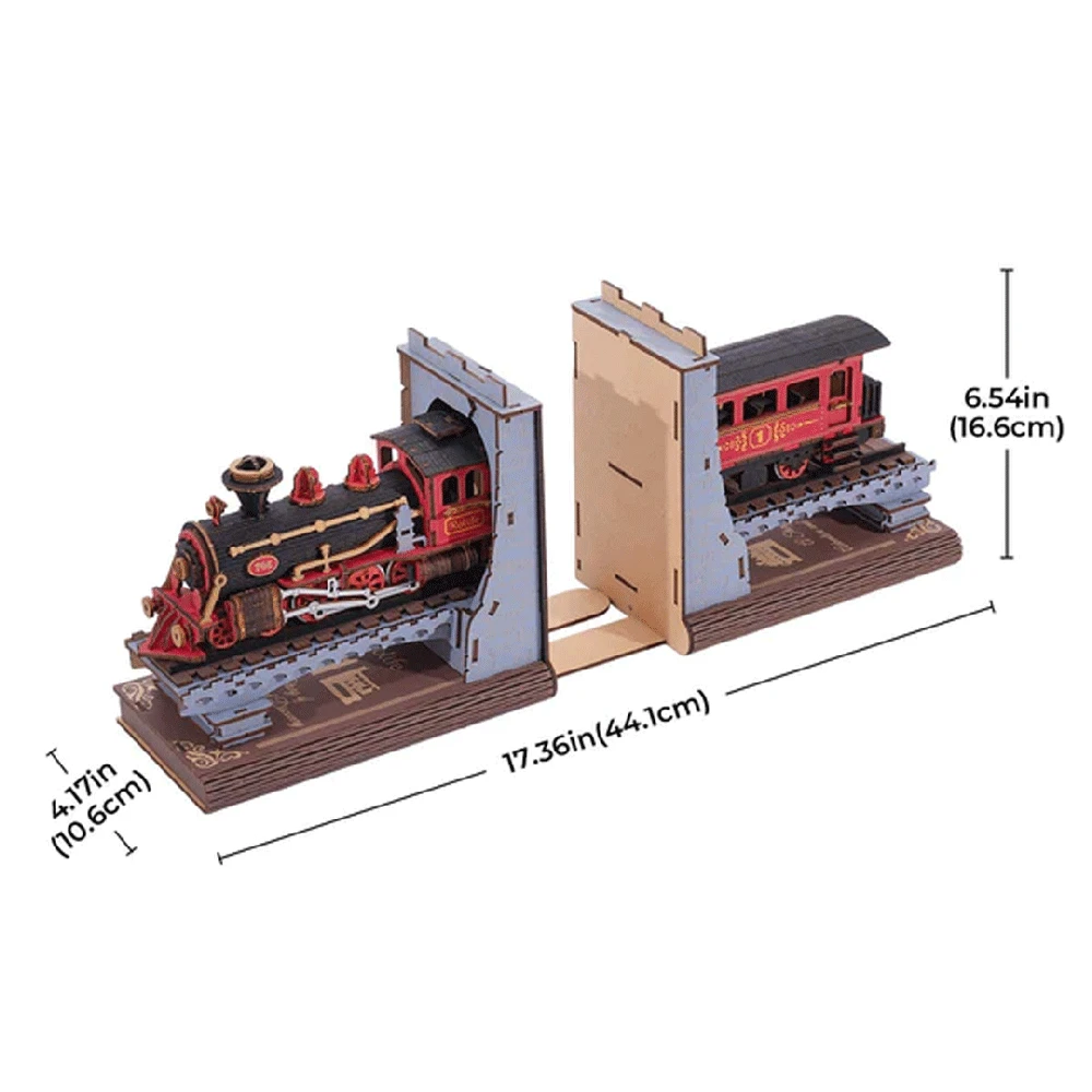 Robotime 3D medinis konstruktorius Century Train