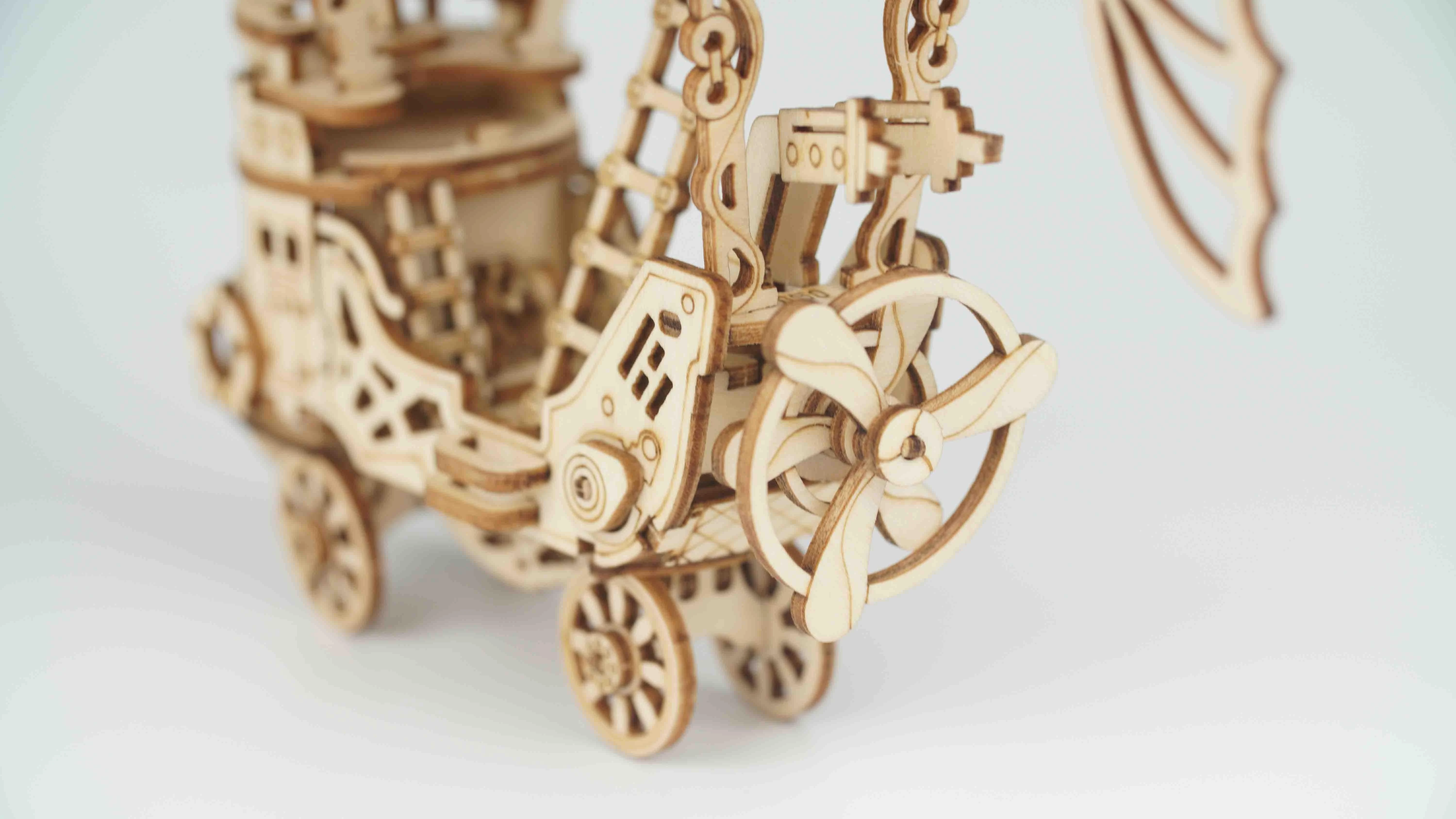 Robotime 3D medinis konstruktorius Dirižablis