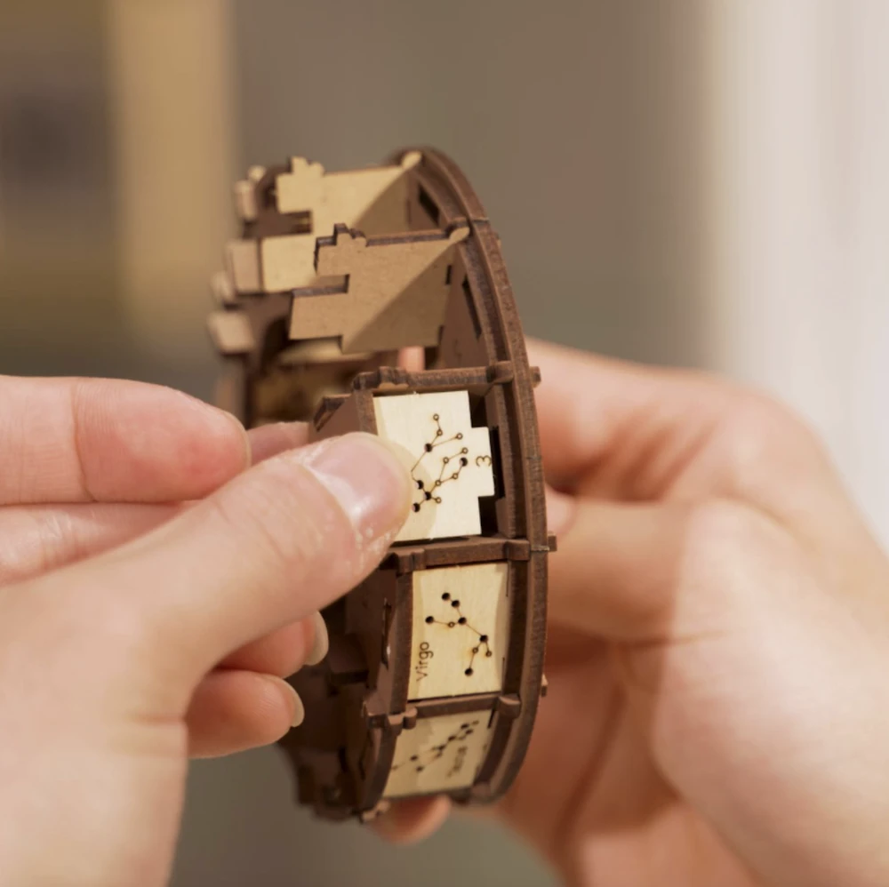 Robotime 3D Medinis konstruktorius Gaublys Pasaulio stebuklai