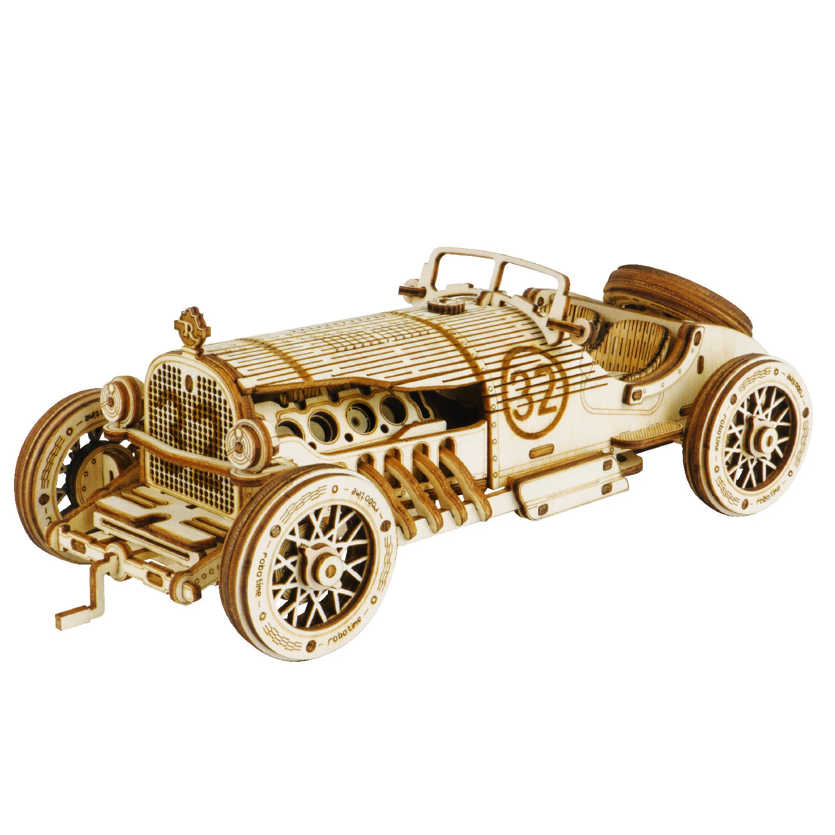 Robotime 3D medinis konstruktorius Grand Prix automobilis