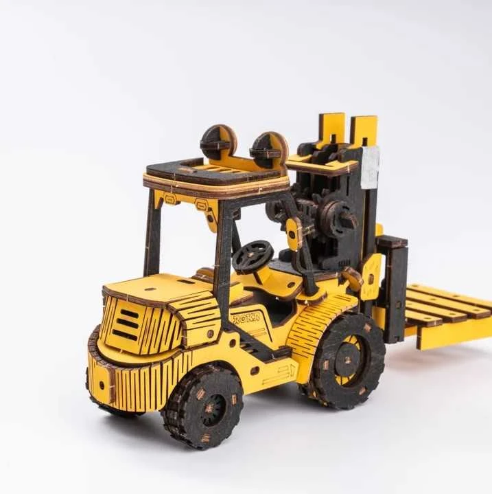 Robotime 3D medinis konstruktorius ŠAKINIS KRAUTUVAS
