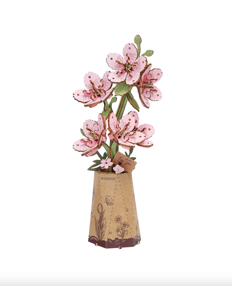 Robotime 3D Medinis konstruktorius Sakura