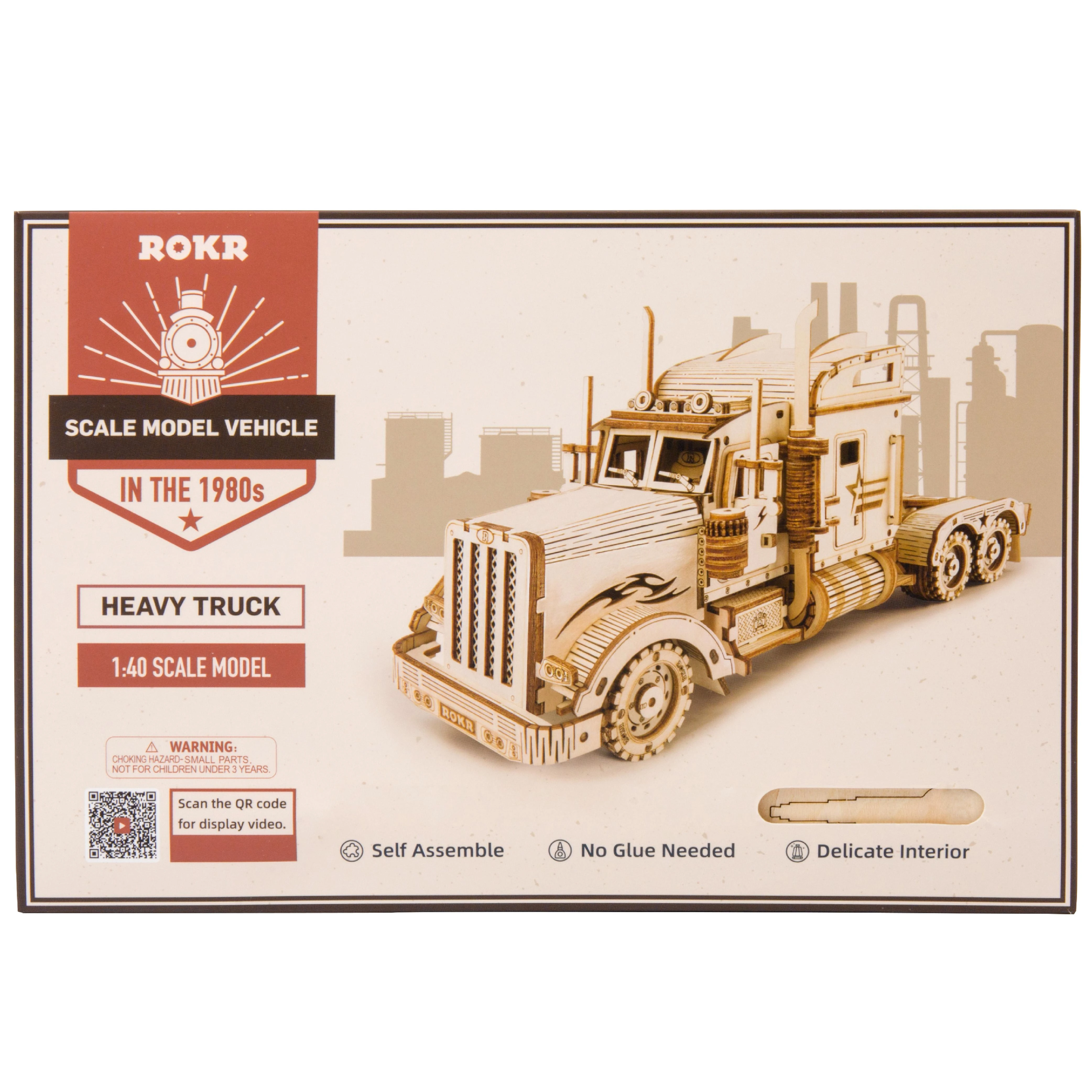 Robotime 3D medinis konstruktorius Sunkvežimis
