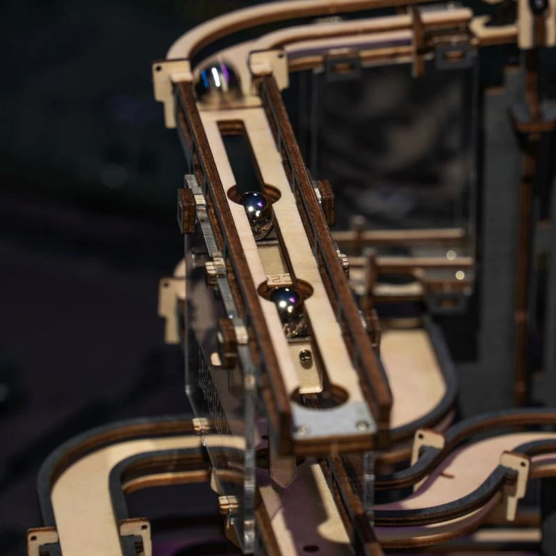 Robotime 3D medinis mechaninis konstruktorius Naktinis miestas