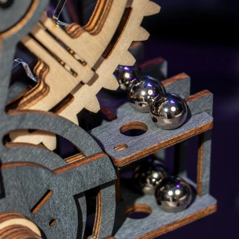 Robotime 3D medinis mechaninis konstruktorius Naktinis miestas