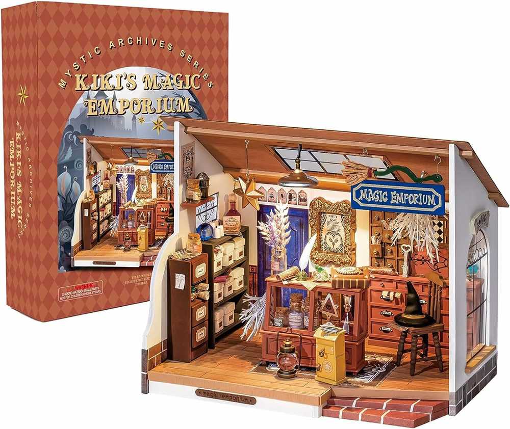 Robotime Mini namas 3D konstruktorius Magic Emporium
