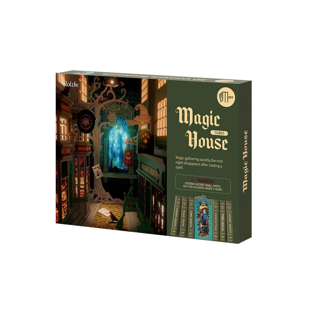 Robotime Mini namas 3D konstruktorius MAGIC HOUSE
