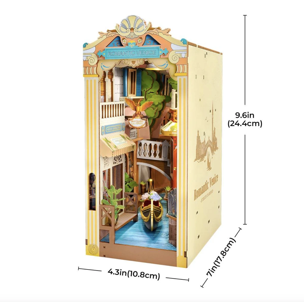 Robotime Mini namas 3D konstruktorius Romantic Venice