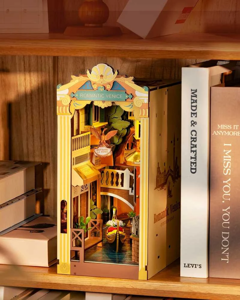Robotime Mini namas 3D konstruktorius Romantic Venice