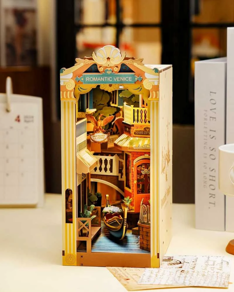 Robotime Mini namas 3D konstruktorius Romantic Venice